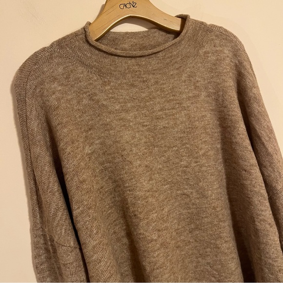 Sonoma Tan Drop Sleeve Sweater - Picture 3 of 6